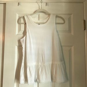 Old Navy Tank Top with ruffle!